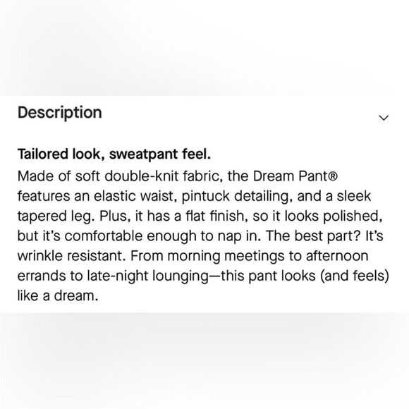 Everlane NWT Dream High Rise Elastic Waist Stretch Pant with Pockets… - Picture 16 of 16